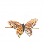 Бабочка 11 см клипс (1 шт.)