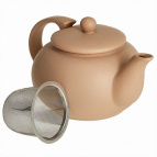 Ф19-112R Заварочный чайник с фильтром :600мл  кофейный(24)