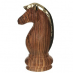 Фигурка декоративная "Шахматный конь", L16 W13 H28 см