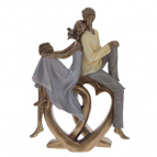 Фигурка декоративная "Влюбленная пара", L18 W7 H24,5 см