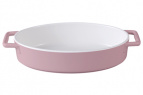Форма керам овал 32х17,5х6,5см розовый Twist TM Appetite