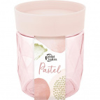 Банка для сыпучих продуктов Plast Team Pastel 0,5л персиковая карамель