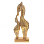 Фигурка декоративная "Зебры", L13,5 W6 H33 см