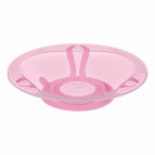 Тарелка Детская Для Вторых Блюд На Присосе 400Мл (Розовый)