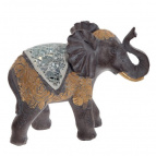 Фигурка декоративная "Слон", L15 W6 H12 см