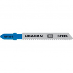 Полотна URAGAN T118B, по металлу, HSS, T-хвост, шаг 2мм, 75/50мм, 2шт,