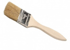 Кисть флейцевая DEXX "ПРАКТИК" , деревянная ручка, натуральная щетина, индивидуальная упаковка, 38мм