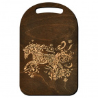 Доска разделочная "Спирит", размер 29х18,5см (гравировка) NEW