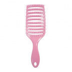 Расческа массажная для волос. Размер 20,7х3,6х0,9 см. (пластмасса). 2 цв.