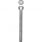 Винт DIN 912, М10x70 мм, 5 кг (100 шт.), кл. пр. 8.8, оцинкованный, ЗУБР