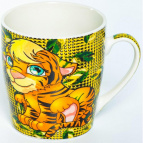 ВЕРНЫЙ ДРУГ, кружка 270мл, NEW BONE CHINA, упаковка - гофрокороб