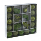 Набор из 20шт Украшение новогоднее "Шар", L40 W8 H40 см