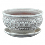 08-112 Кружева капучино миска d19h10см 1,5л