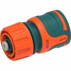 Коннектор IN GREEN GARDEN быстросъемный с аквастопом для шланга 1/2 SOFTEL