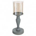 Подсвечник, L12 W12 H32 см