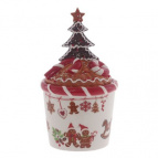 Конфетница "Пряничное настроение", 650 мл, L13 W13 H23 см