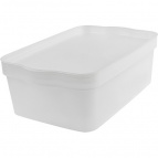 Ящик для хранения Keeplex Trendy 6 л 32х21,1х11 см матовый кристалл