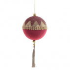 Украшение новогоднее  "Шар", L9 W9 H20 см Полимерные материалы