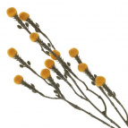 Цветок искусственный "Краспедия", L12 W8 H83 см