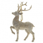 Фигурка декоративная подвесная "Олень", L9 W3 H13 см