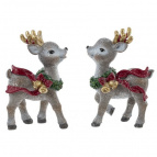 Фигурка декоративная "Олень", 2в., L8 W5 H13 см, 2в.