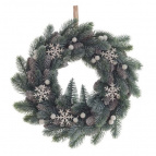 Изделие декоративное "Венок", L35 W7 H35 см