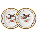 НАБОР ТАРЕЛОК ЗАКУСОЧНЫХ LEFARD "PASSAGE" 2 ШТ. 20 СМ (КОР=24НАБ.)