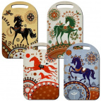 Доска разделочная "Сивка-Бурка", размер 29х18,5см  4диз. NEW