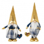 Игрушка набивная "Гном" (телескоп ноги), L18 W12 H85 см (полка 40 см.), 2в.