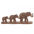Фигурка декоративная "Слоны", L45 W9,5 H16,5 см