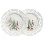 НАБОР ТАРЕЛОК ОБЕДЕННЫХ LEFARD "МОРОЗКО" 2 ШТ. 26,5 СМ