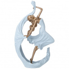 СТАТУЭТКА "ТАНЦУЮЩАЯ ЛЕДИ" 17,5Х7,5Х29 СМ