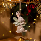 ЕЛОЧНОЕ УКРАШЕНИЕ "КРОЛИК" 5,5Х5Х10 СМ