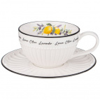 ЧАЙНАЯ ПАРА LEFARD "KITCHEN PASSIONS" 250 МЛ 15,5*6,7 СМ (КОР=24НАБ.)