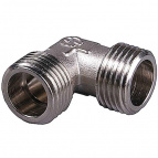 Уголок GENERAL FITTINGS никелированная латунь, г/ш, 1/2"