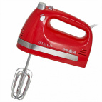 Миксер DELTA LUX DE-7705 красный: 700 Вт,4 насадки,5 скоростн.режимов,