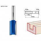 ЗУБР 16x30мм, хвостовик 8мм, фреза пазовая прямая
