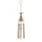 Изделие декоративное подвесное "Музыка ветра", L12 W12 H62 см