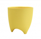 ДК16-40 Де Коста Желтый пласт.горш. с вкладкой d16 h16см 2,5л