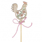 Изделие декоративное (вставка) "Петух" (6*1,5*7,5), L6 W1 H31 см