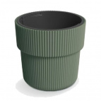 DBMIR300-2411U Кашпо MILLY d30 h28,5см 10/14л зеленый (pine green) с вкладышем (ш/к 7532)