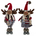 Игрушка набивная "Олень", L19 W13 H53 см (в полку L19 W13 H33 см), 2в.