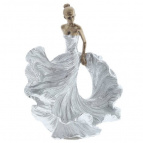 Фигурка декоративная "Девушка", L18 W11 H25 см
