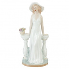 Фигурка декоративная "Девушка", L14 W8,5 H30 см