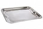 Поднос нерж прям 38x28см HE2418-38