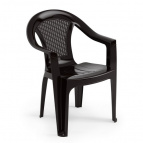 Кресло "Плетенка" (коричневый)