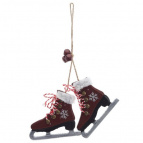 Изделиеи декоративное подвесное "Коньки", L11 W4 H10 см