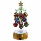 Изделие декоративное "Ёлка" с подсветкой (AAx3 н/п) , L8,5 W8,5 H20 см