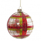 Украшение новогоднее "Шар", L10 W10 H12 см   Стеклянный