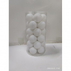 Набор из 30шт Украшение новогоднее "Шар",  D 5 см Полимерный материал